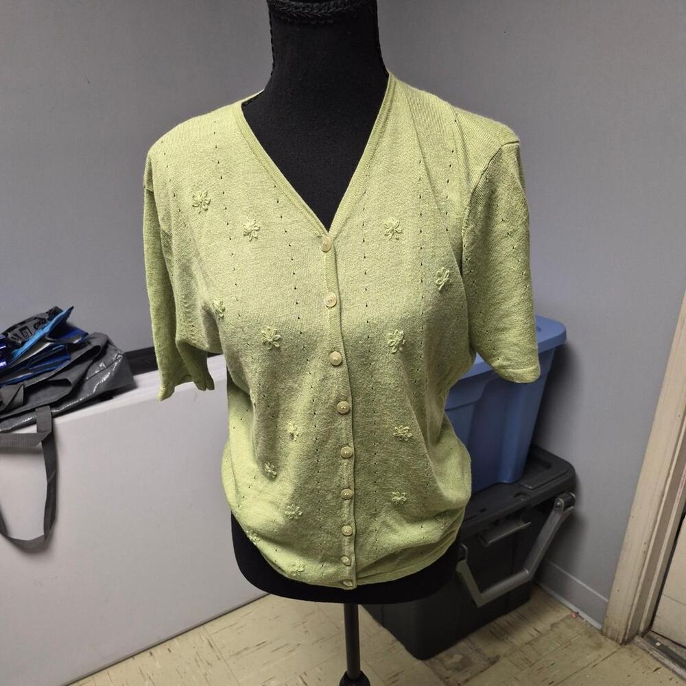 Ivy collection light green ramie